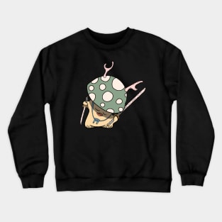 Mushroom Samurai Crewneck Sweatshirt